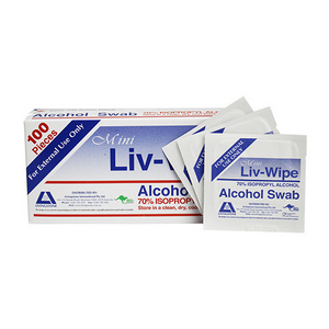 Mini Alcohol Swabs – 65 x 30mm/100 per Box