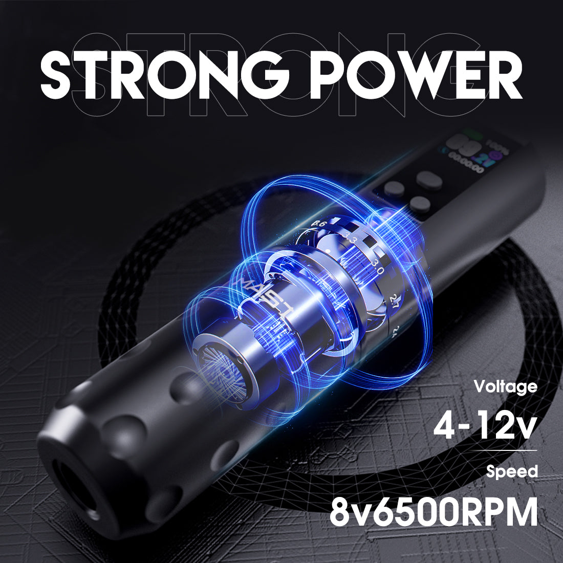 Mast Tattoo Fold2 Pro Wireless Pen Machine