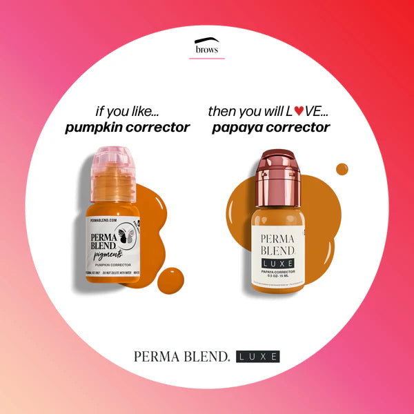 Perma Blend PMU Pigment Pumpkin Corrector —— 0.5oz