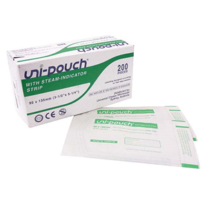 Uni-Pouch Sterilisation Pouch – 200pcs/box