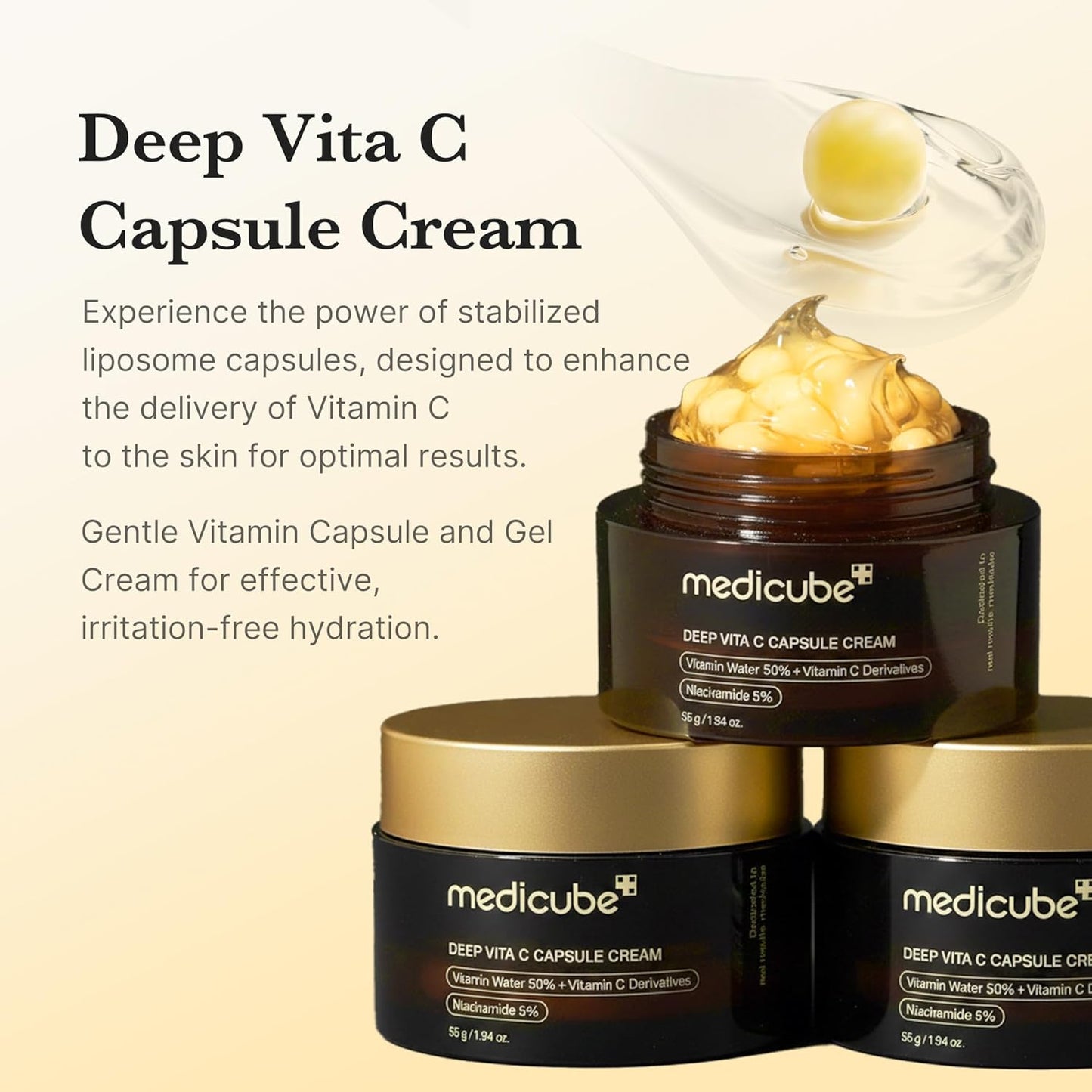 Medicube Deep Vitamin C Capsule Cream 55g