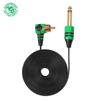 Dragonhawk Tattoo RCA Cord