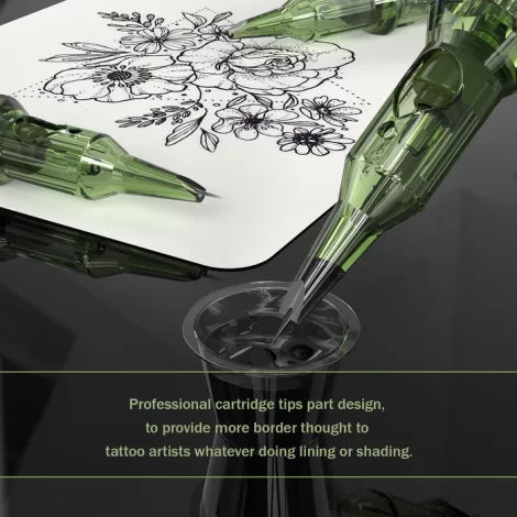 EZ INKin REVO Tattoo Cartridges – Curved Magnum