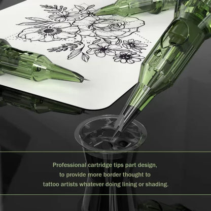 EZ INKin REVO Tattoo Cartridges – Curved Magnum