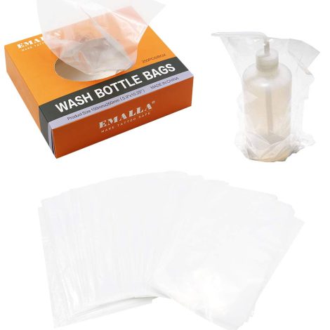Emalla Disposable Wash Bottle Bags – 250pcs/box