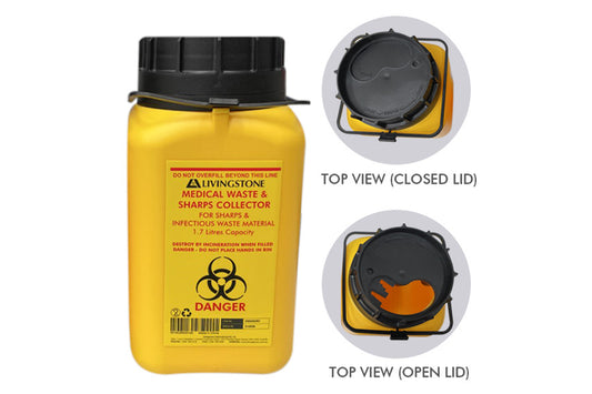 Sharps Disposal Safe Container Bin