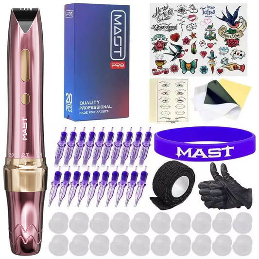 Mast P60 Wireless Tattoo Machine Professional Bundle