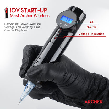 Mast Archer Wireless Battery Rotary Pen 3.5mm Stroke Length