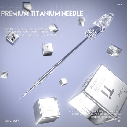 Mast Ocean Heart Titanium Series Tattoo Cartridges Round Liner