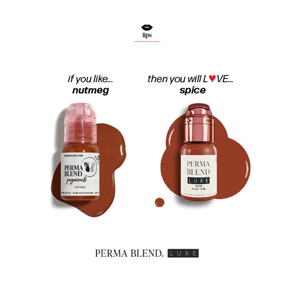 Perma Blend PMU Pigment Sweet Lip Nutmeg —— 0.5oz