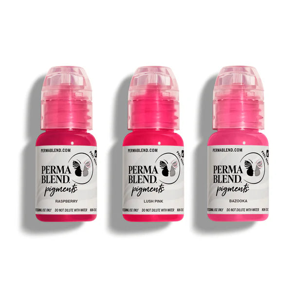 Perma Blend PMU Pigment Pink Lip Mini Set
