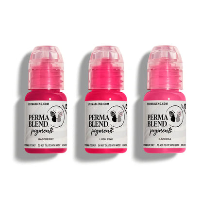 Perma Blend PMU Pigment Pink Lip Mini Set