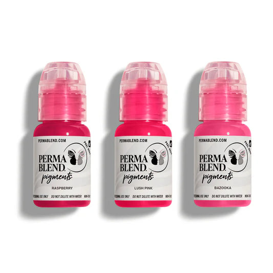 Perma Blend PMU Pigment Pink Lip Mini Set