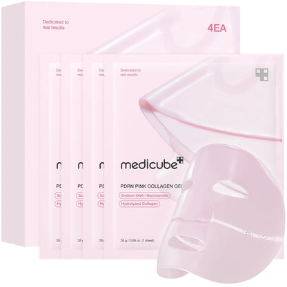 Medicube PDRN Pink Collagen Gel Mask 28g - 4pcs