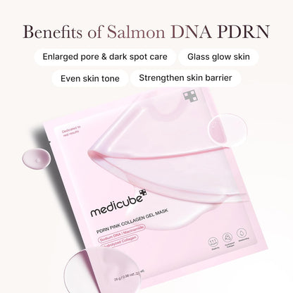 Medicube PDRN Pink Collagen Gel Mask 28g - 4pcs