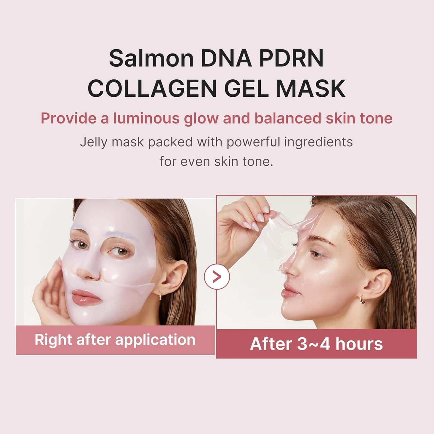 Medicube PDRN Pink Collagen Gel Mask 28g - 4pcs