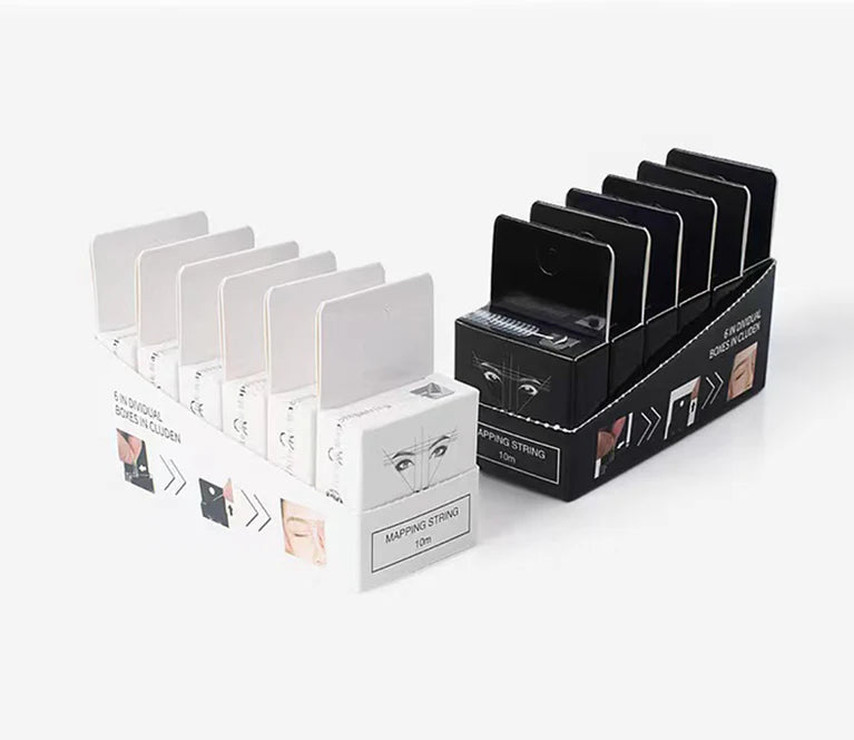 POPU Eyebrow Mapping string (with ink) - 1box