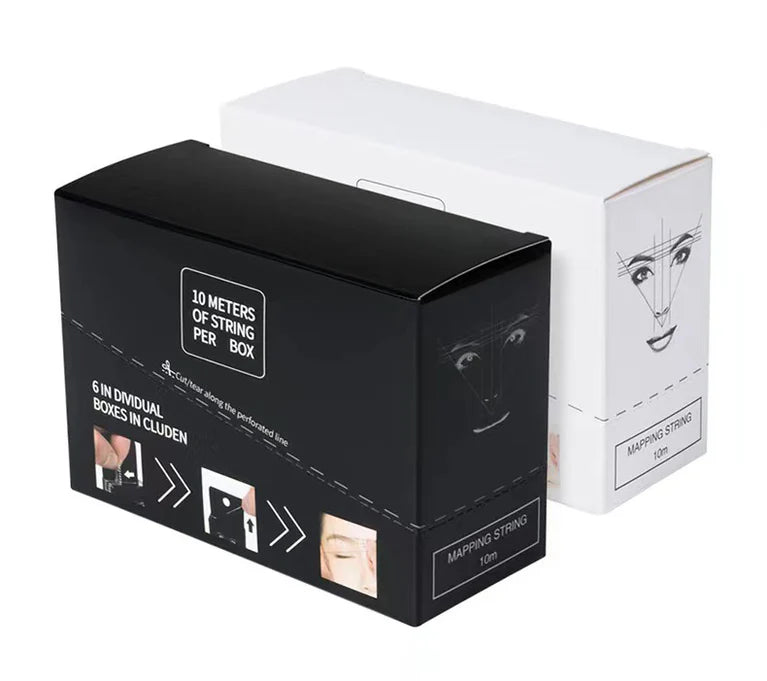 POPU Eyebrow Mapping string (with ink) - 1box