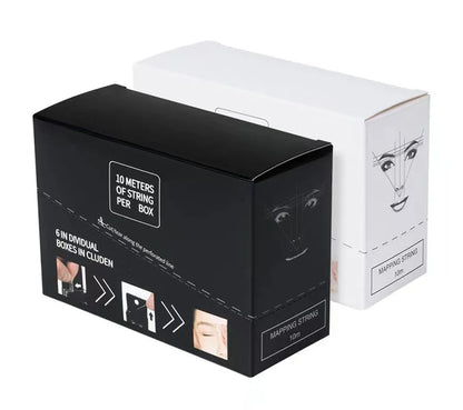 POPU Eyebrow Mapping string (with ink) - 1box