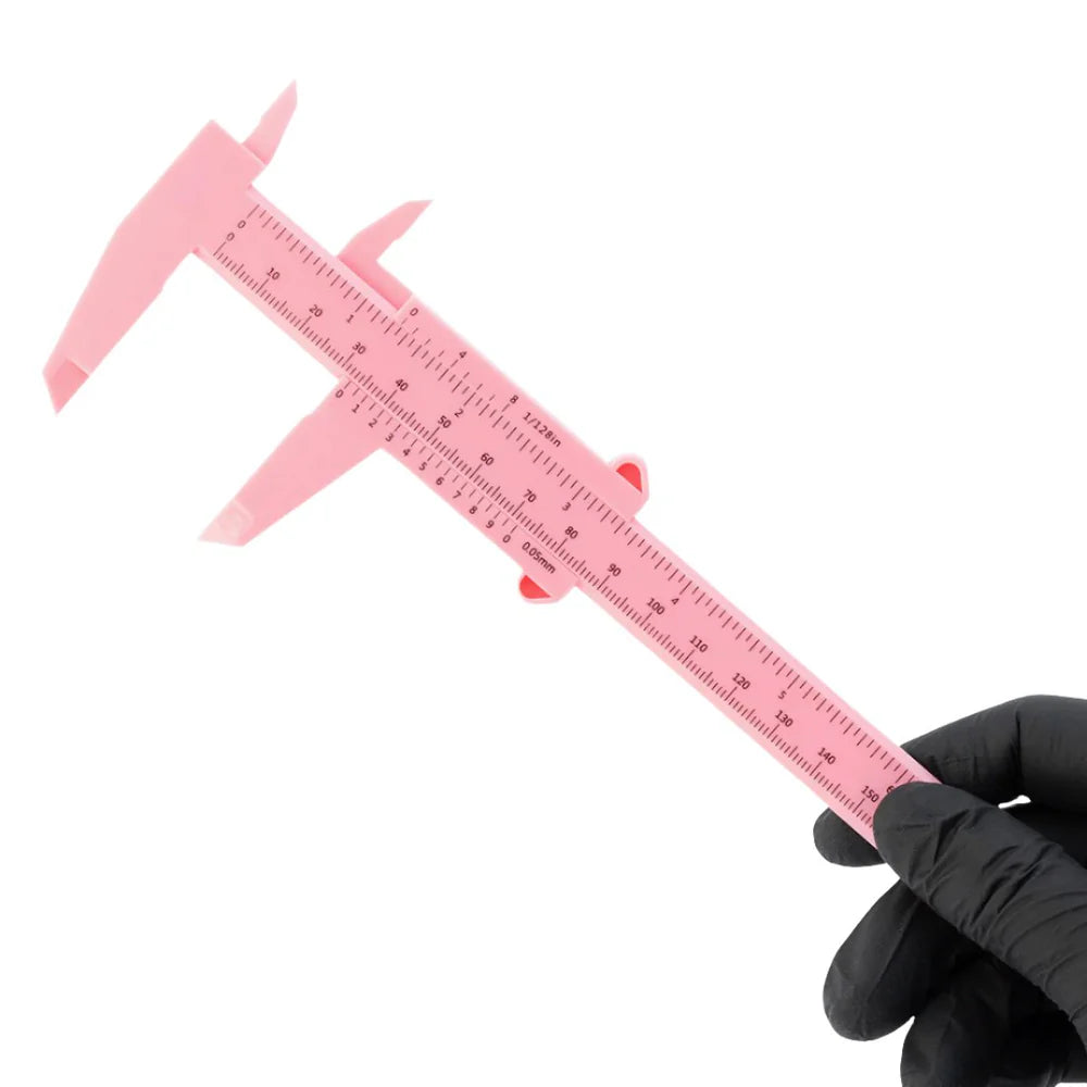 POPU Eyebrow Vernier Caliper Pink