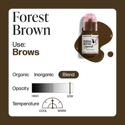 Perma Blend PMU Pigment Forest Brown —— 0.5oz