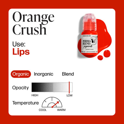 Perma Blend PMU Pigment Sweet Lip Orange Crush —— 0.5oz