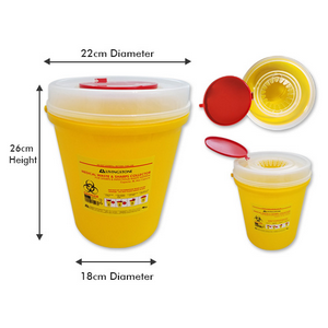 Sharps Disposal Safe Container Bin