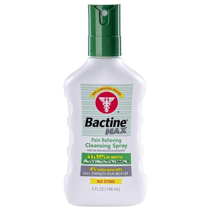Bactine Max Pain Relieving Cleansing Spray – 5oz