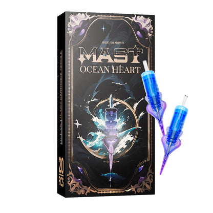 Mast Ocean Heart Tattoo Cartridges Round Liner