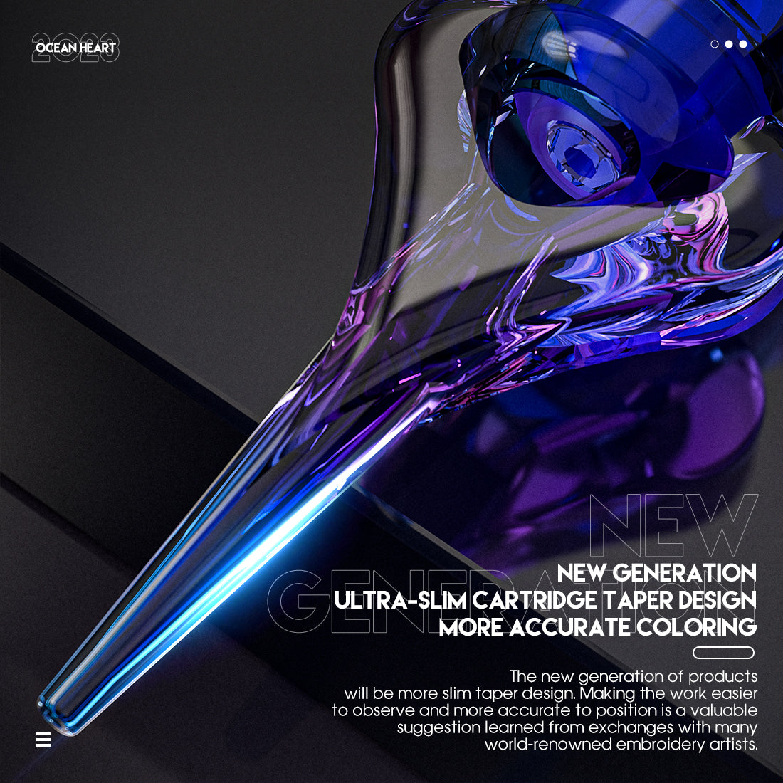 Mast Ocean Heart Tattoo Cartridges Round Liner