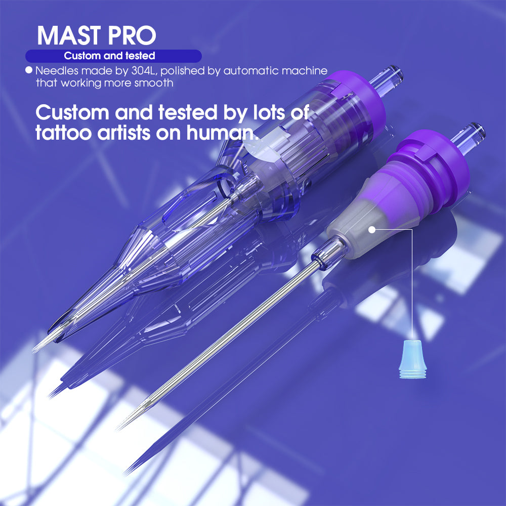 Mast Pro Tattoo Cartridges Round Liner – Long Taper