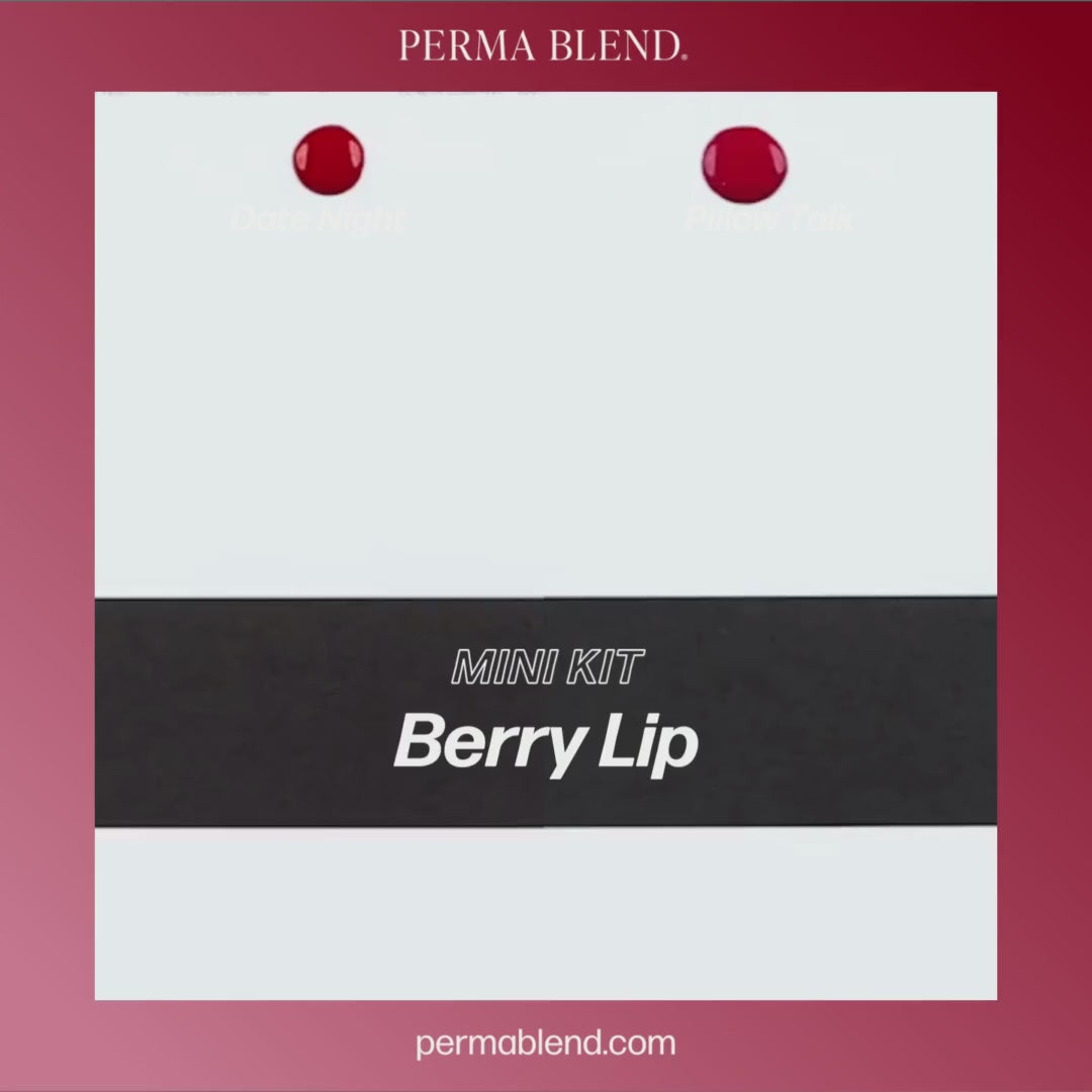 Perma Blend PMU Pigment  Berry Lip Mini Set