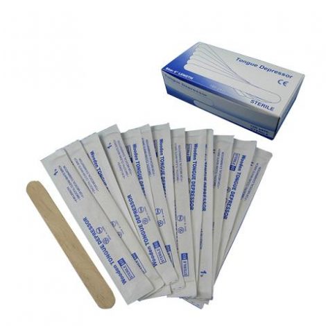 Tongue Depressor Individual pack – 100 pcs/box