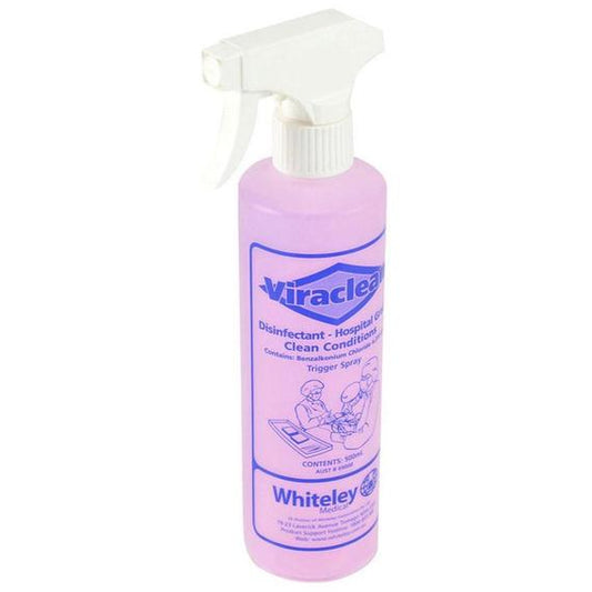Viraclean Hospital Grade Disinfectant – Spray Bottle(500ml)